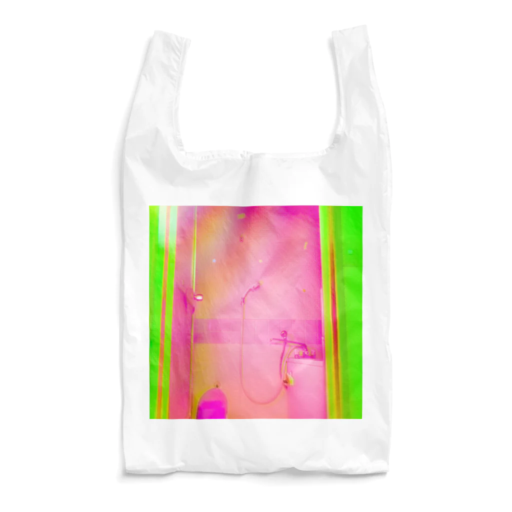 NEON LIGHT STARSの桃色シャワー/バナナグリーンドア Reusable Bag