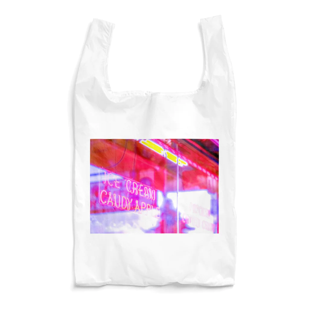 NEON LIGHT STARSのAPPLE NEON 横 Reusable Bag