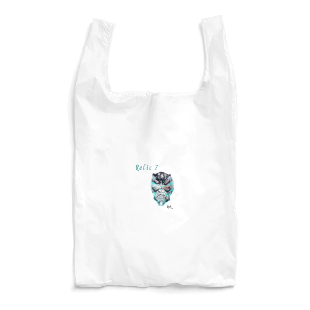 Relic7のRelic 7　二角鬼スカル Reusable Bag