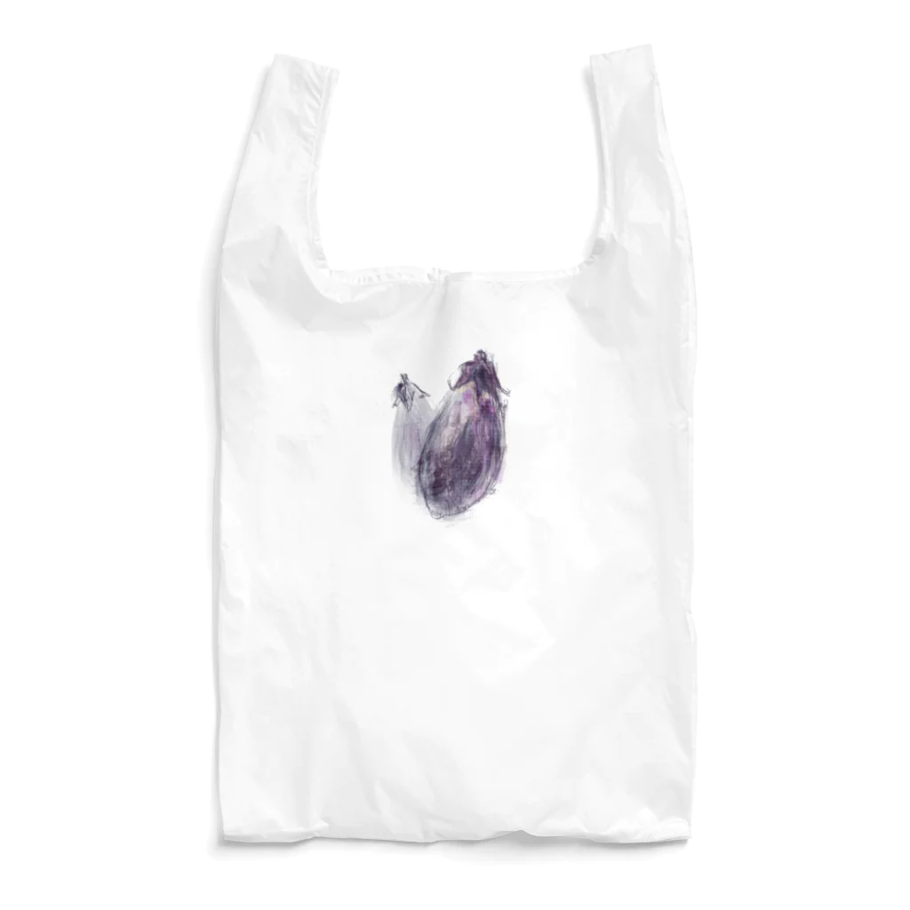 akane_art（茜音工房）のベジタブルバッグ（ナス） Reusable Bag