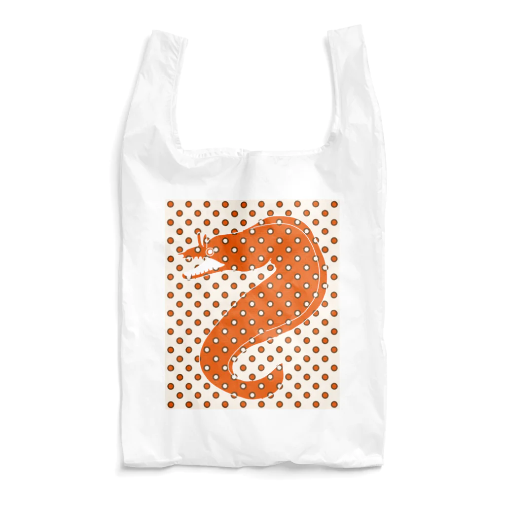 8m【アトリエvesii】のドット　トラウツボ Reusable Bag
