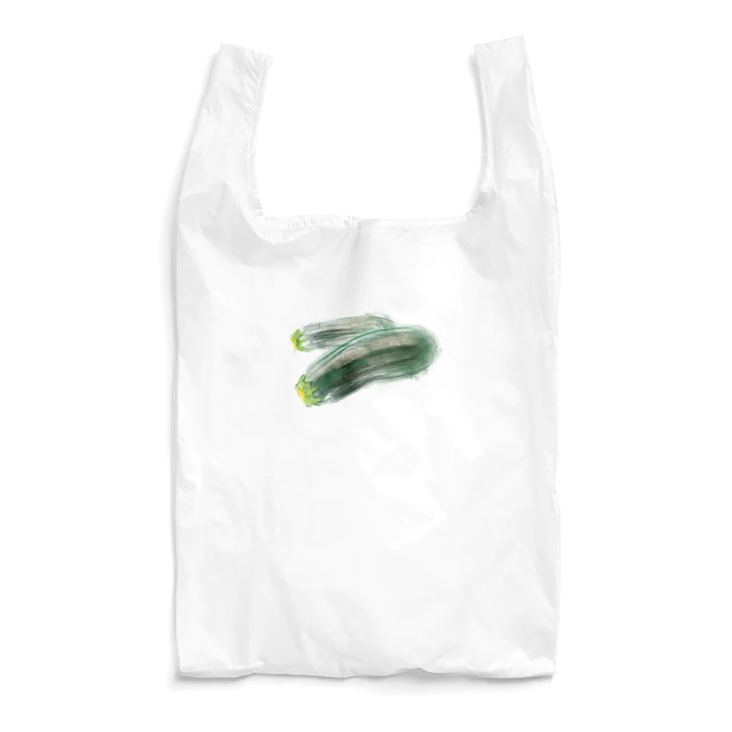 akane_art（茜音工房）のベジタブルバッグ（ズッキーニ） Reusable Bag