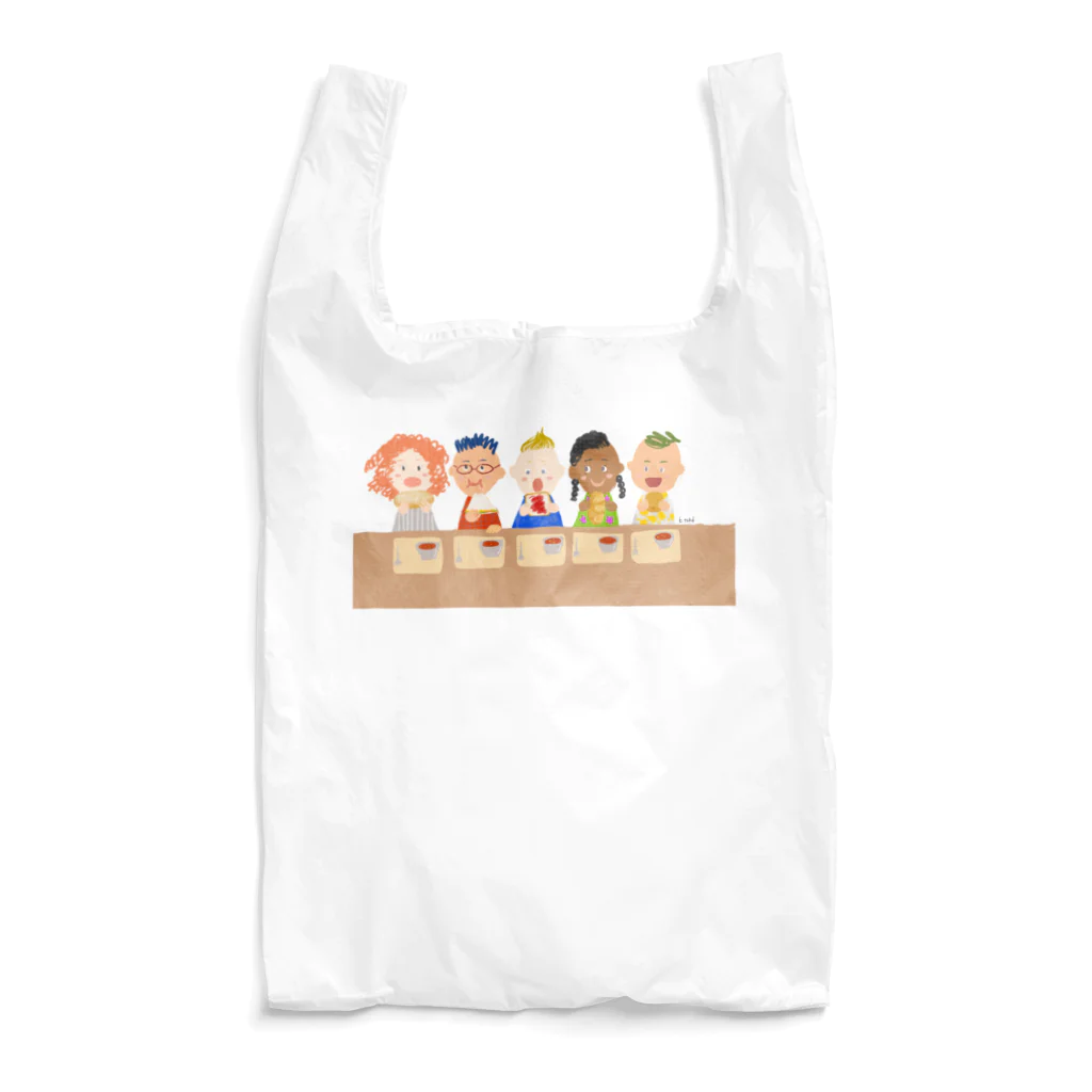 K.tskdのみんなで食べると美味しいね！ Reusable Bag