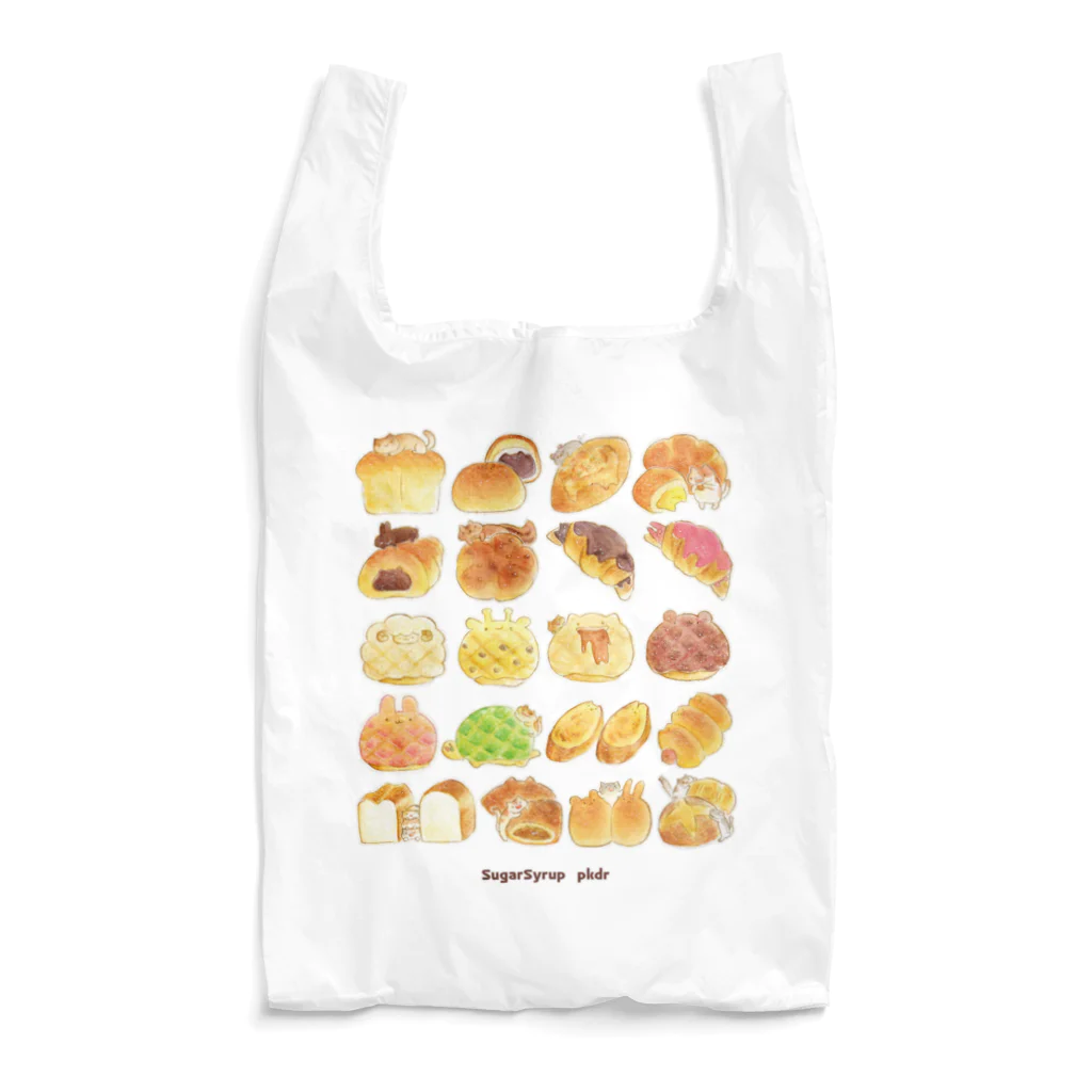 シュガァシロップのパンと動物たち Reusable Bag