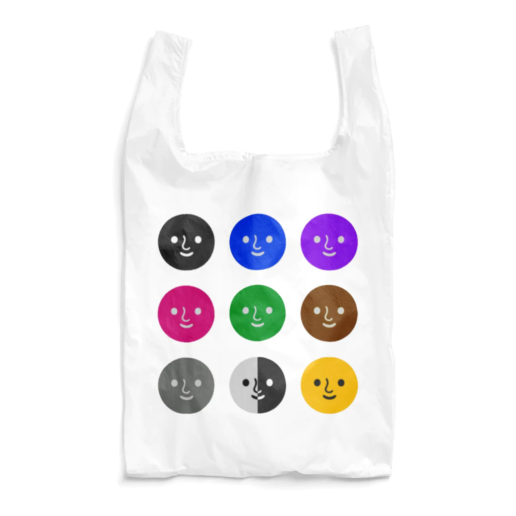 くろがおのカラフルなくろがお🏳️‍🌈 Reusable Bag