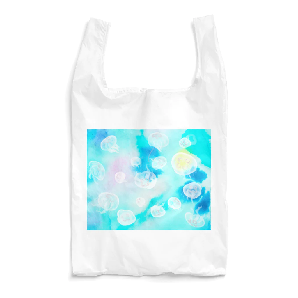 あとりえくらげの水族館のミズクラゲ Reusable Bag