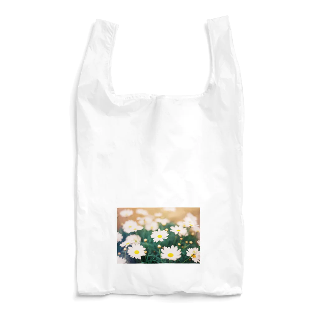 スポンジの記憶の中のキク科のお花 Reusable Bag