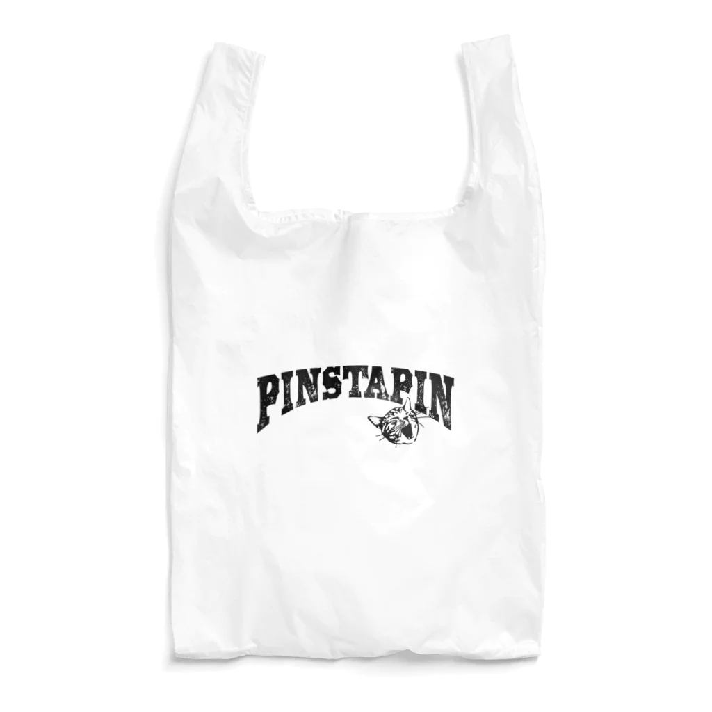 PinstapinのPinstapin かすれロゴ Reusable Bag