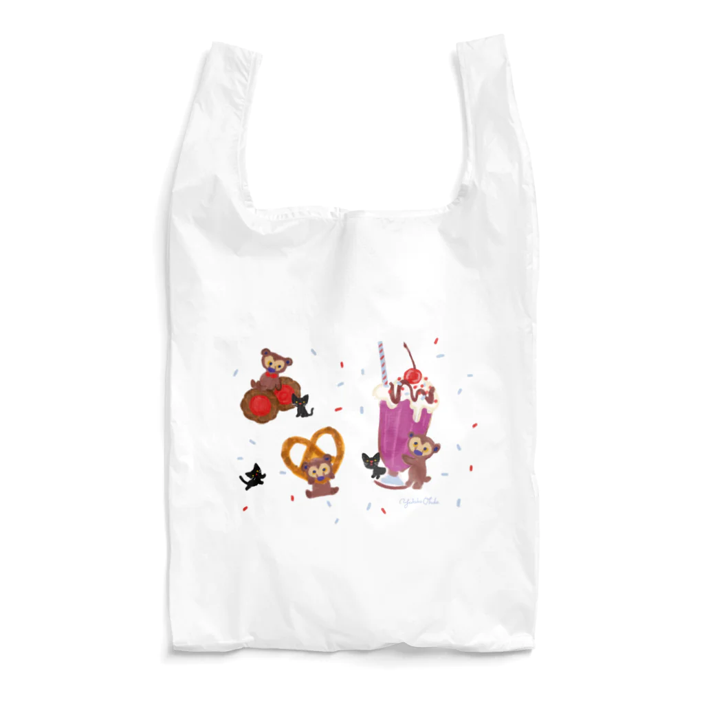 イラストレーター おおでゆかこのSweets Reusable Bag