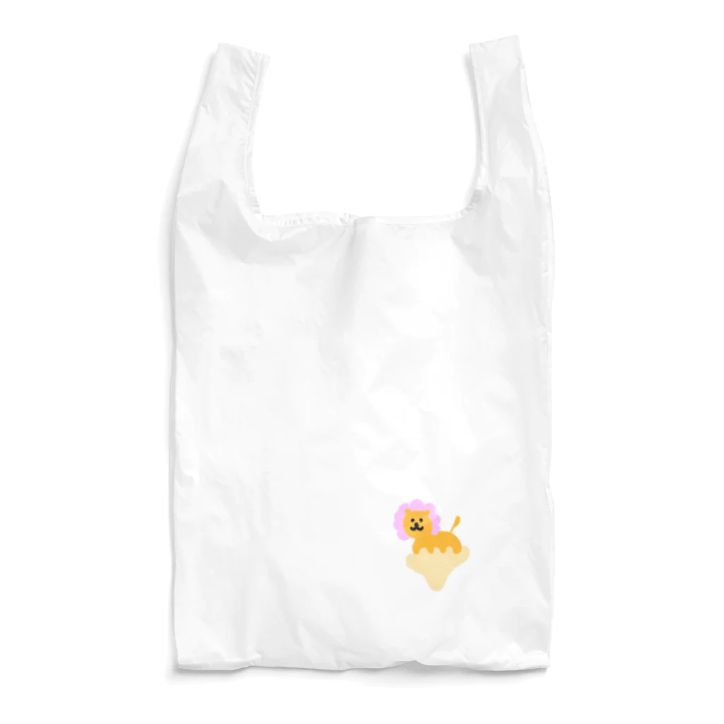 クアッカワラビーくんの日常＆あしゆびふれんず公式グッズのゆるあしゆびらいおん（ぴんく） Reusable Bag