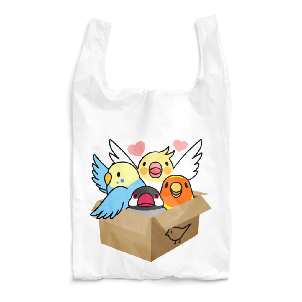 まめるりはことりの拾ってくださいインコ【まめるりはことり】 Reusable Bag