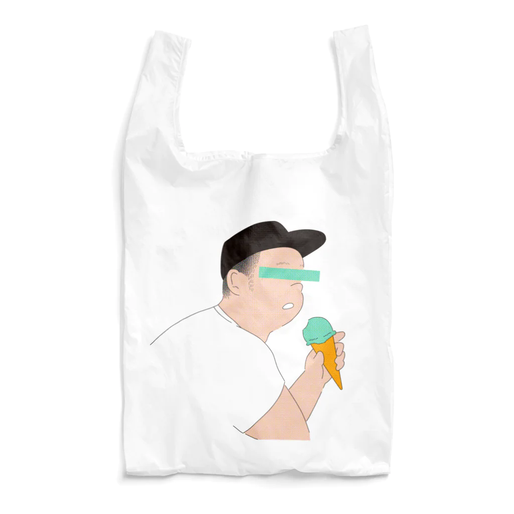 TAROのicecreamboy mask エコバッグ