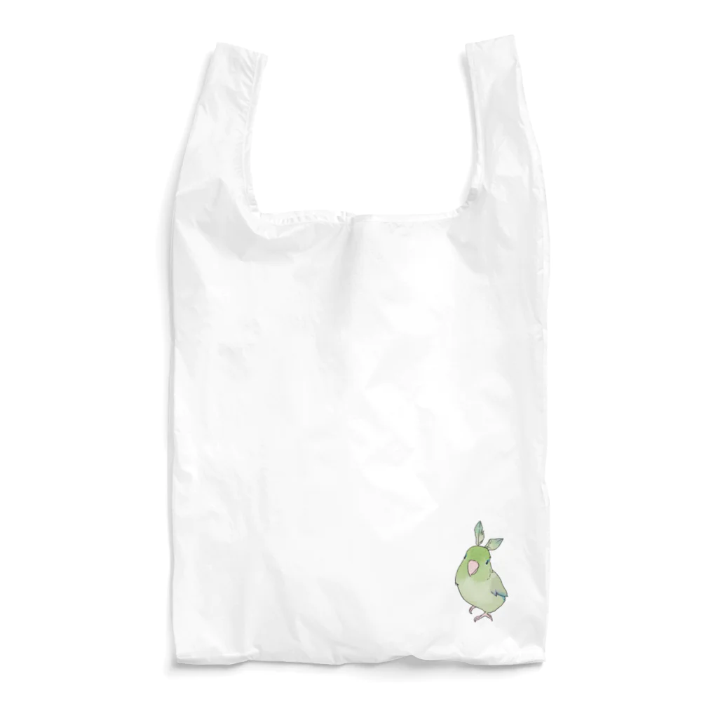 まめるりはことりのお羽飾り　マメルリハちゃん【まめるりはことり】 Reusable Bag