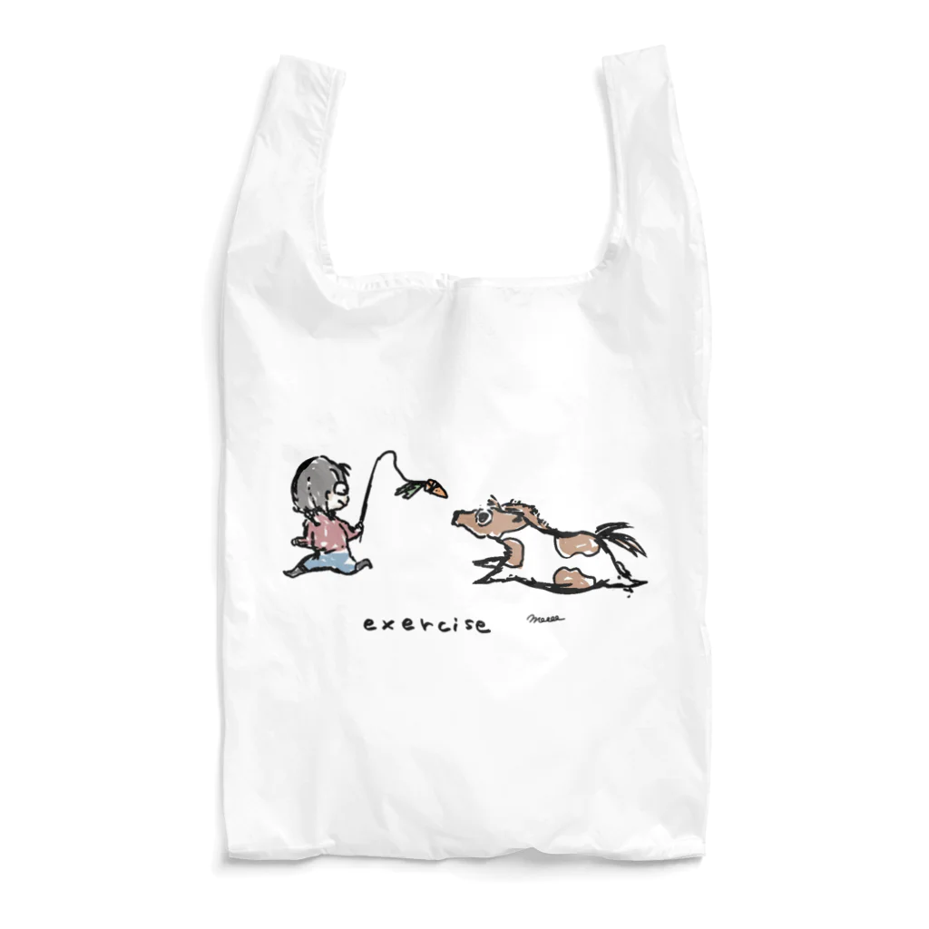 SHIROFUNE_mooooのexercise Reusable Bag