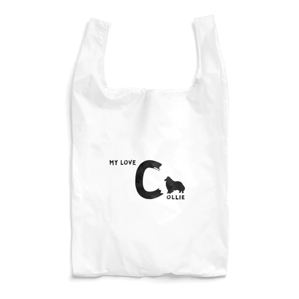 onehappinessのMY LOVE COLLIE（コリー） Reusable Bag