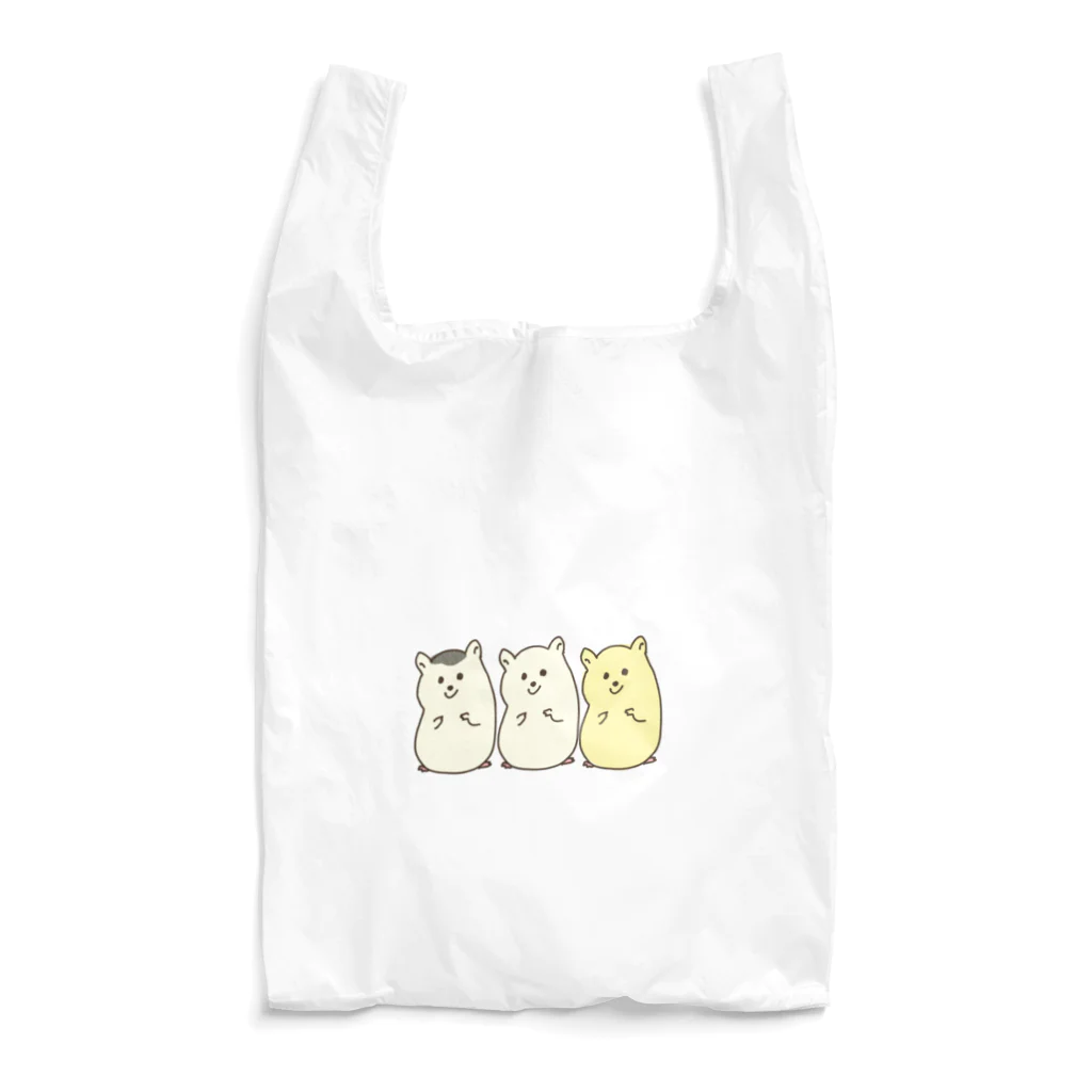 タビーランドの3匹のハムちゃん Reusable Bag