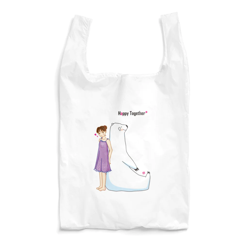 さと吉のしろくまさんといっしょ Reusable Bag