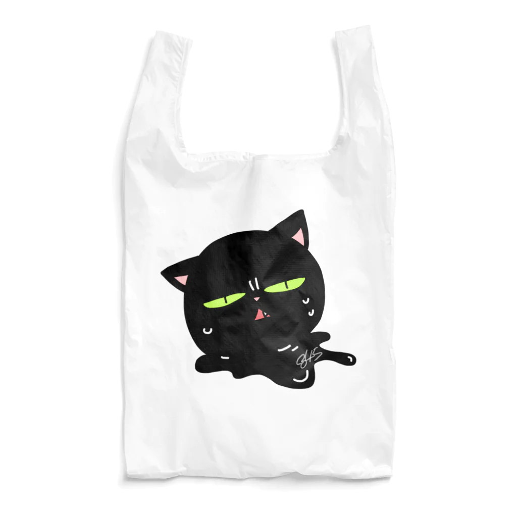 はちよんごのとけるくろねこ Reusable Bag