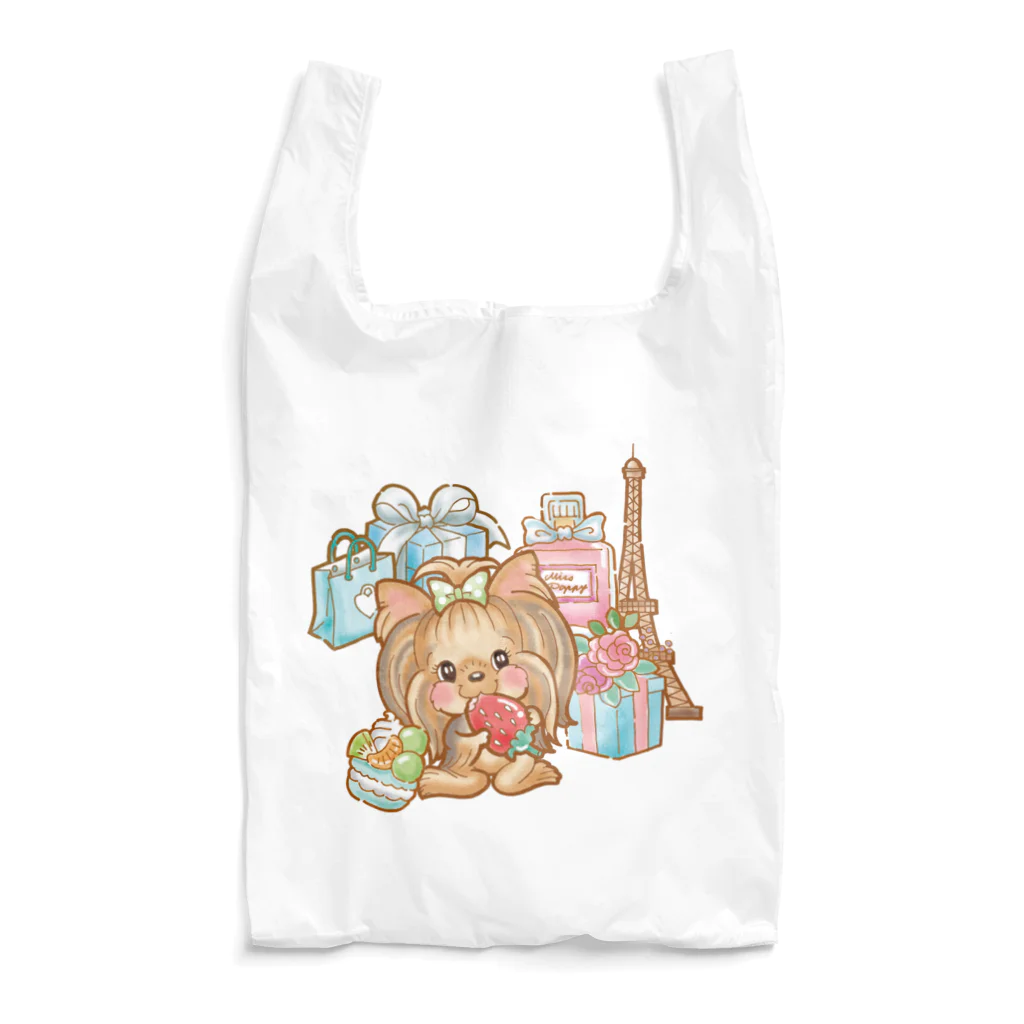 あとりえピノコのパリジェンヌヨーキーちゃん Reusable Bag