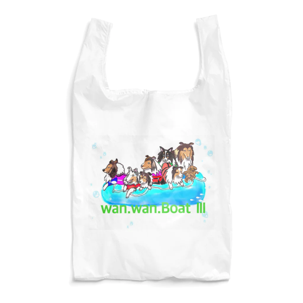 malasmamaのわんわん ボート Ⅲ Reusable Bag