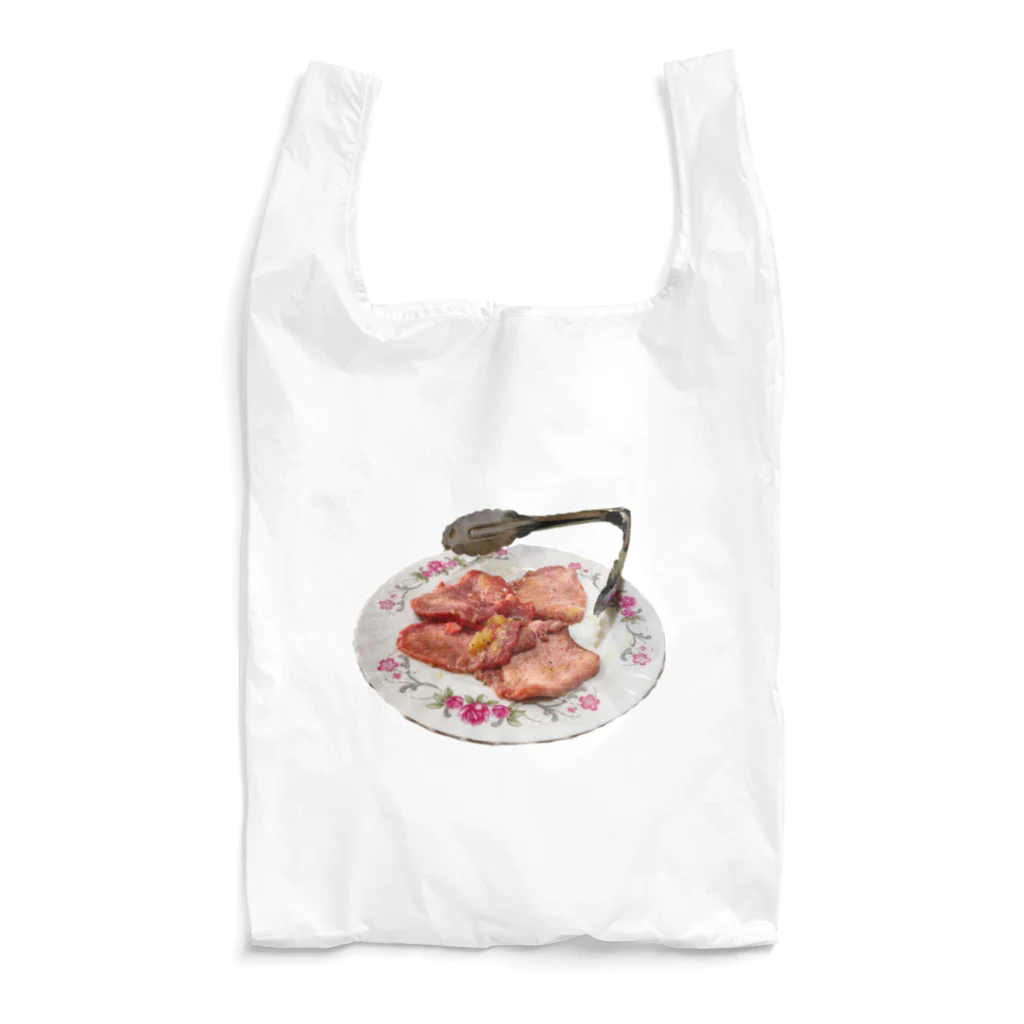 主にお肉のお肉(牛タン盛り付けver.) Reusable Bag