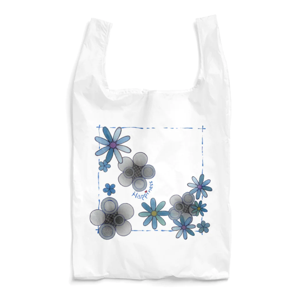 CLOVER-SHOKOの花＊モノクロ♪ Reusable Bag