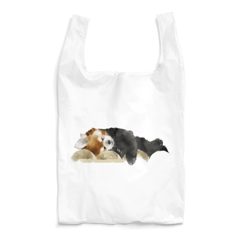 バクの森 〜マレーバクや動物イラストのグッズ 〜のAnimals シリーズ 〜レッサーパンダ〜 Reusable Bag