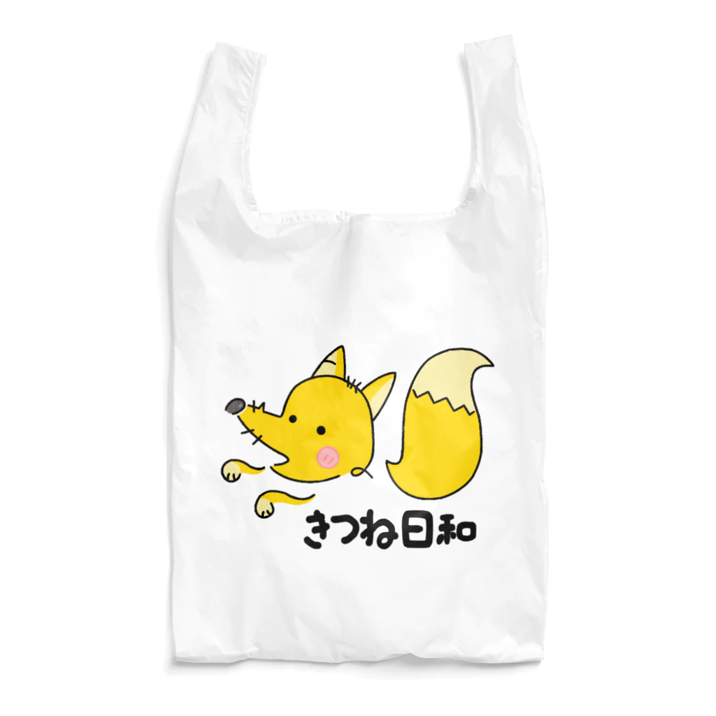 OINARI SHOPのきつね日和 エコバッグ