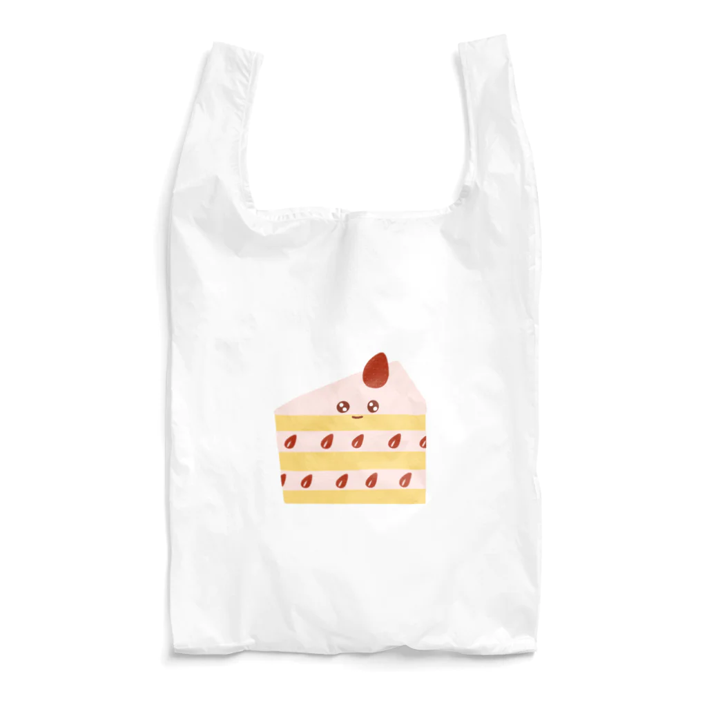 たべもの屋さんのいちごショートケーキちゃん Reusable Bag