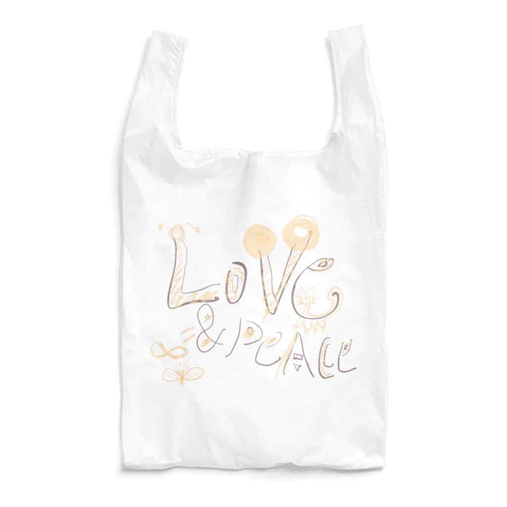 LsDF   -Lifestyle Design Factory-のチャリティー【LOVE&PEACE】 Reusable Bag