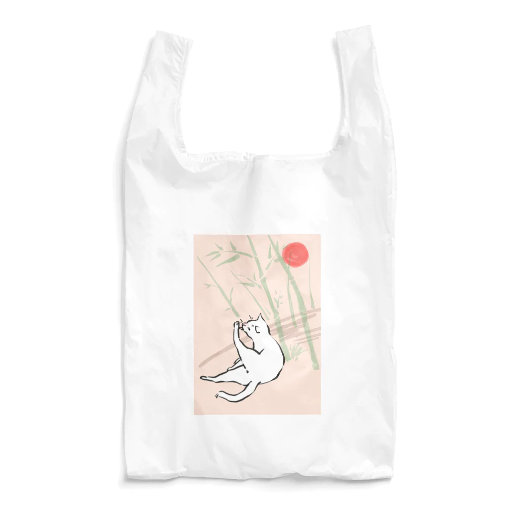 たびー。の日本画風の猫 Reusable Bag