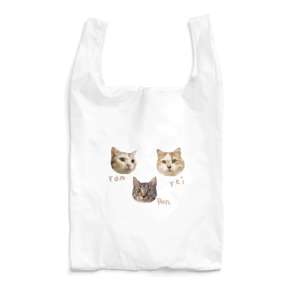 もふもふにゃんずの実写　猫　にゃんず Reusable Bag