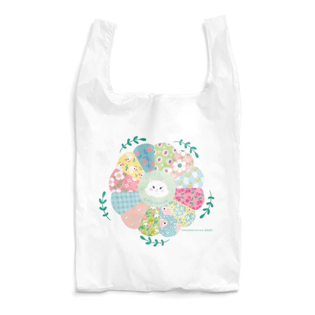 wokasinaiwoのドレスデンネコちゃん Reusable Bag