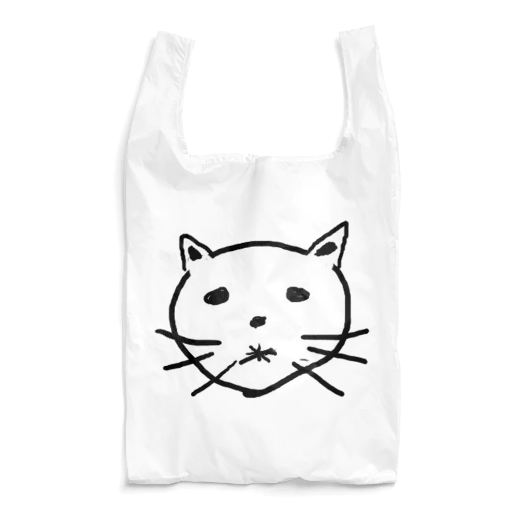 おかかのグッズショップのしょぼしょぼ猫 Reusable Bag