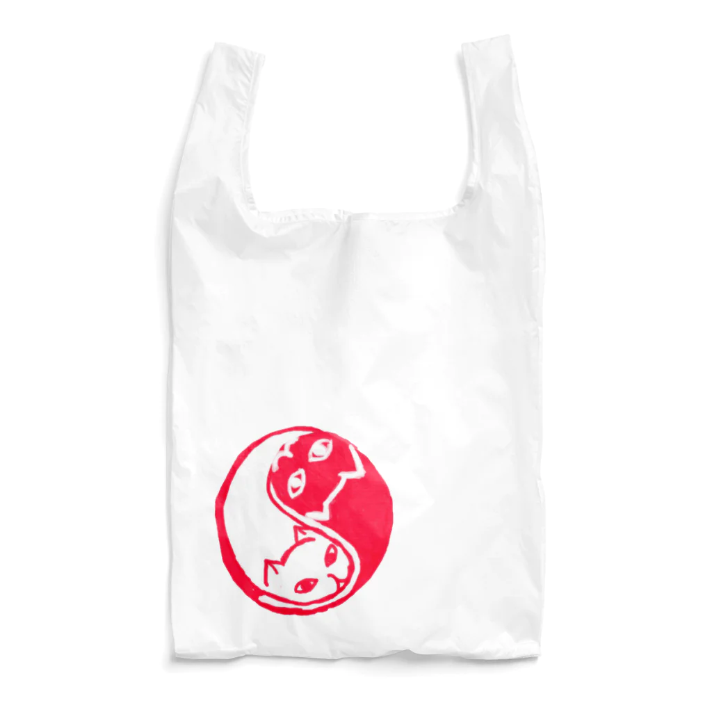 LsDF   -Lifestyle Design Factory-のチャリティー【Yin&Nyan】パッチリスタイル Reusable Bag