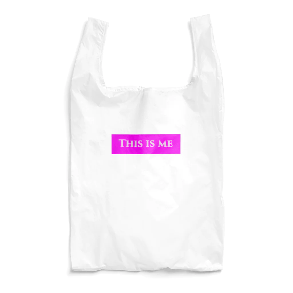 kota-kokotaのThis is me ピンク Reusable Bag