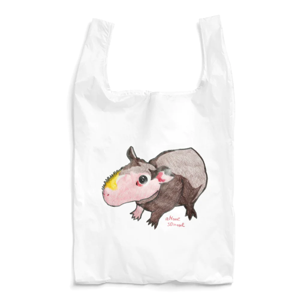 aNone sOnoneのスキニーギニアピッグ（毛のないモルモット） Reusable Bag