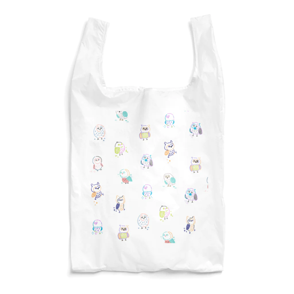 ゆるかわおよよランドのふくろうさん Reusable Bag