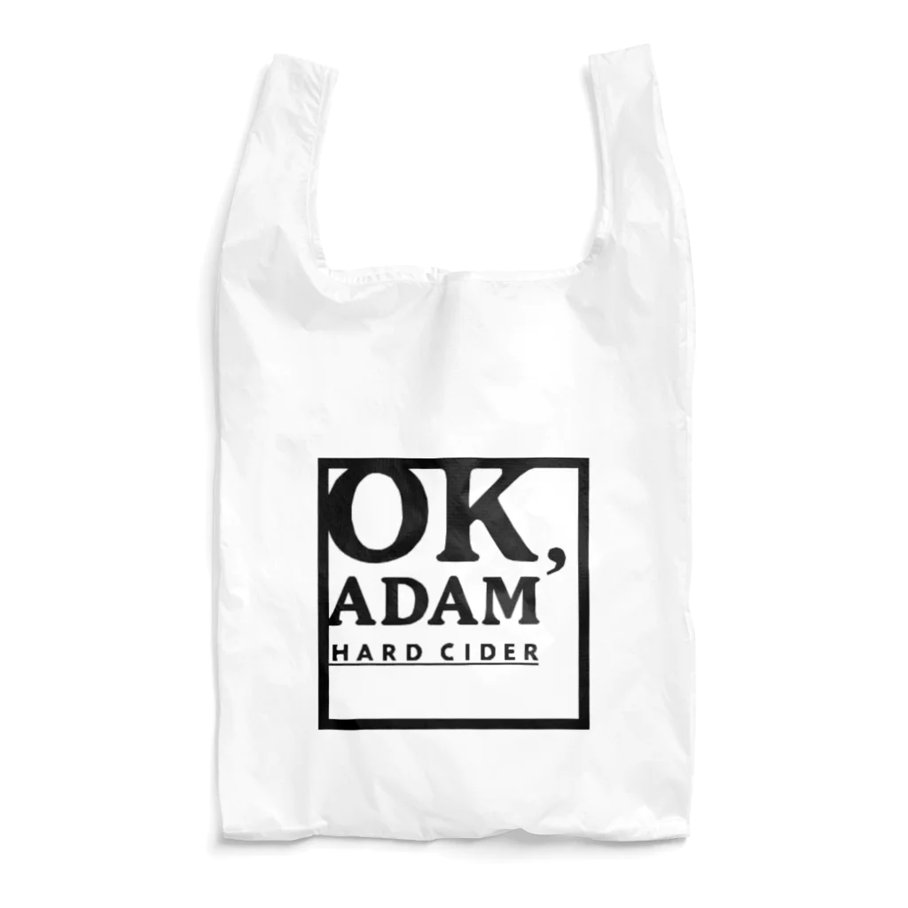 Hostel&Bar CAMOSIBA OfficialのOK,ADAM logo eco Reusable Bag
