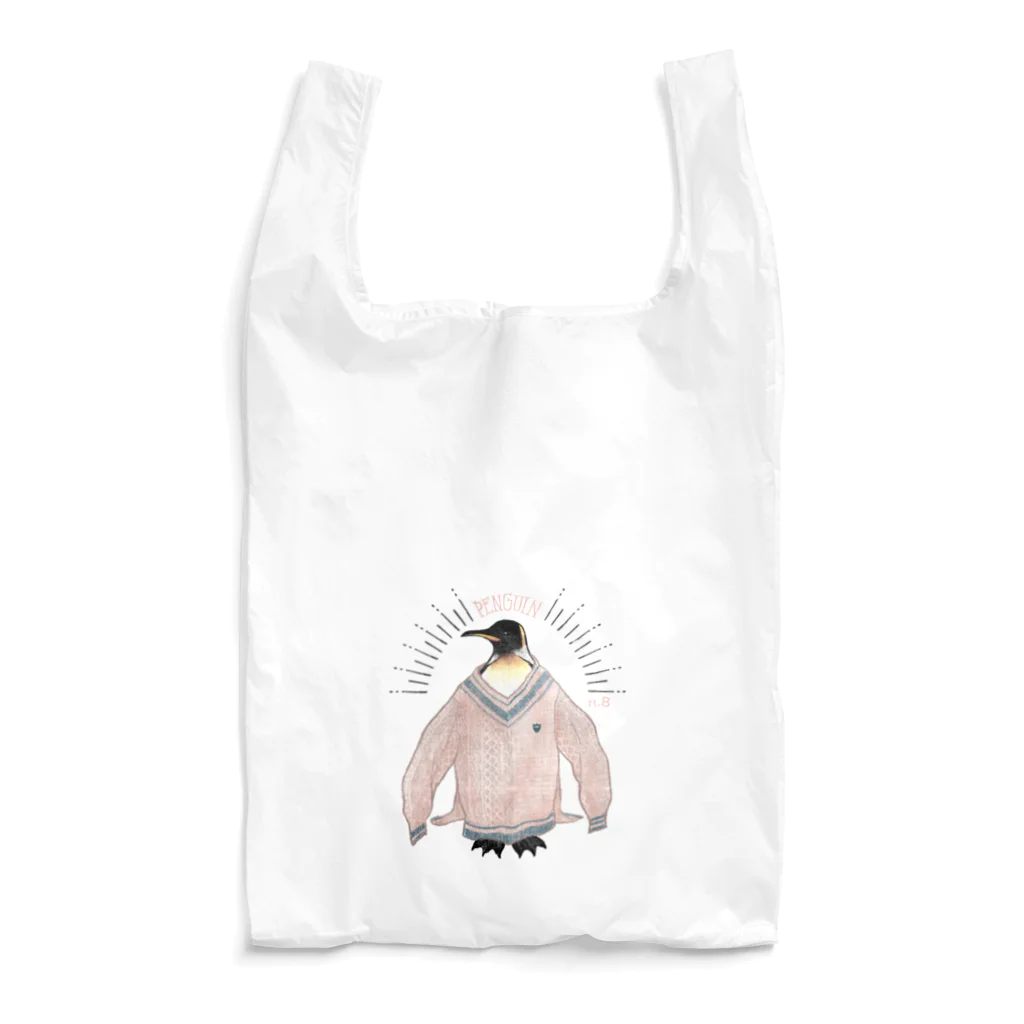 madein8☞shopのsweater-penguin Reusable Bag