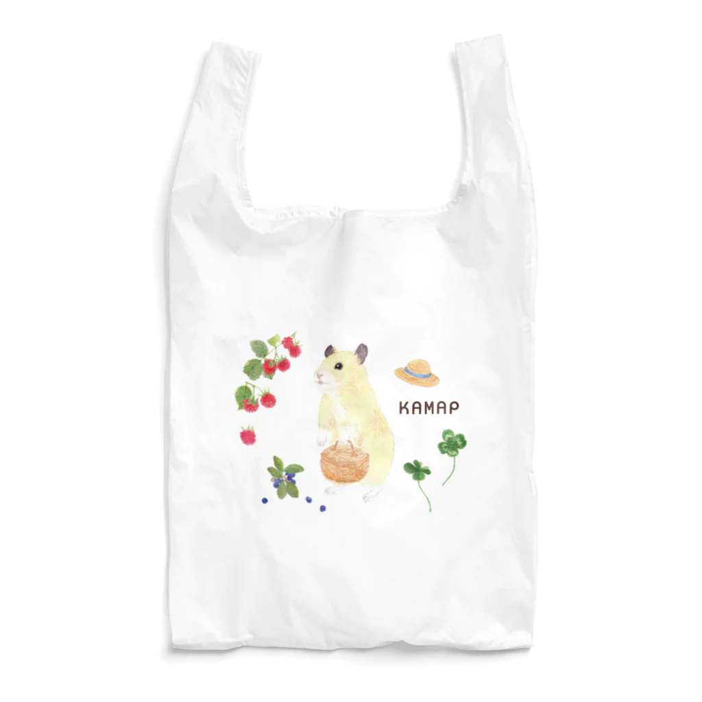 KAMAP ＆ Ricaの【KAMAP】ベリー摘みのキンクマ Reusable Bag