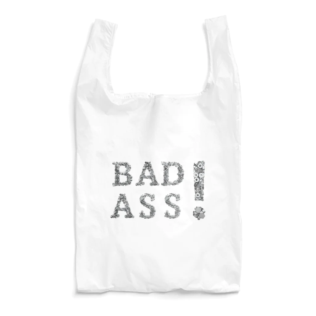 SANKAKU DESIGN STOREのからくりナットでBAD ASS! エコバッグ