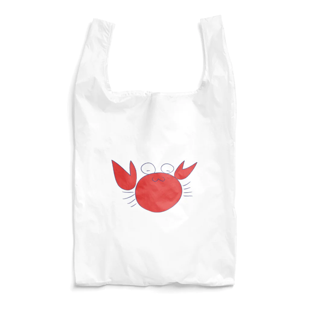 mia-officinaのおっとりかにさん Reusable Bag