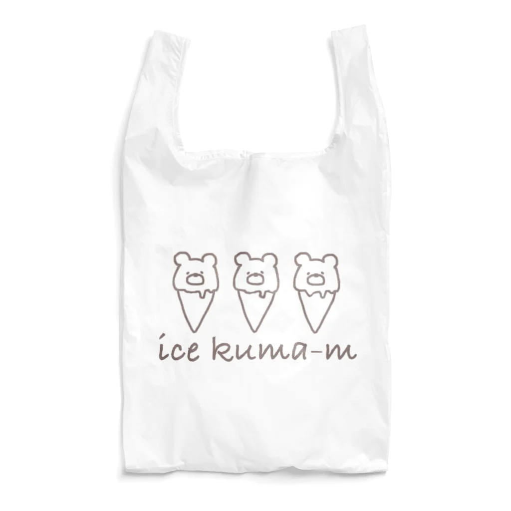 蜜ʕ•ﻌ•✻のice kuma-mʕ•ﻌ•✻ Reusable Bag