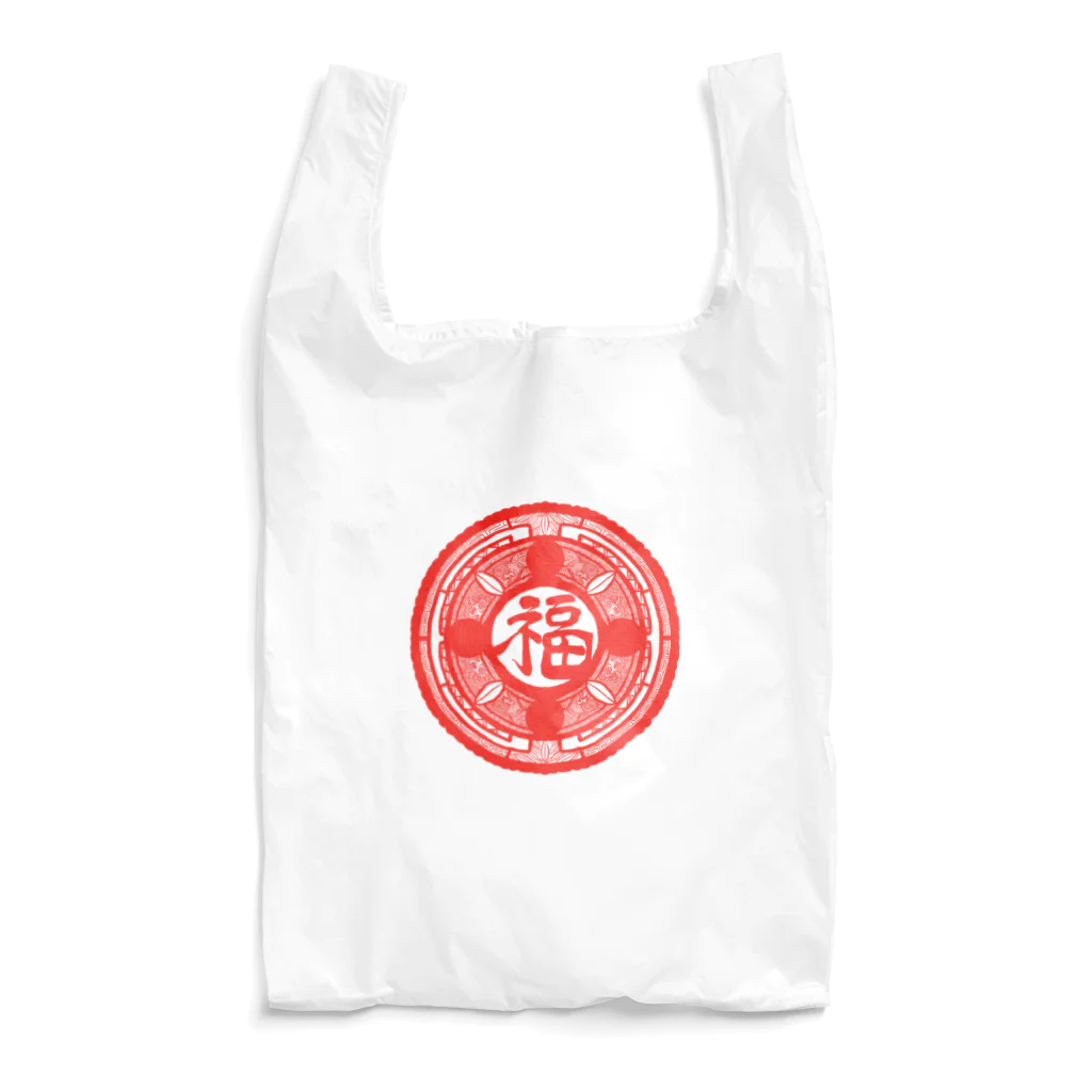 Hana-Arashiのチャイナ柄 Reusable Bag