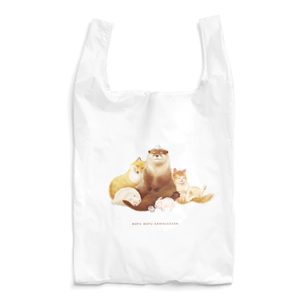 カワウソとフルーツのもふもふカワウソさん Reusable Bag