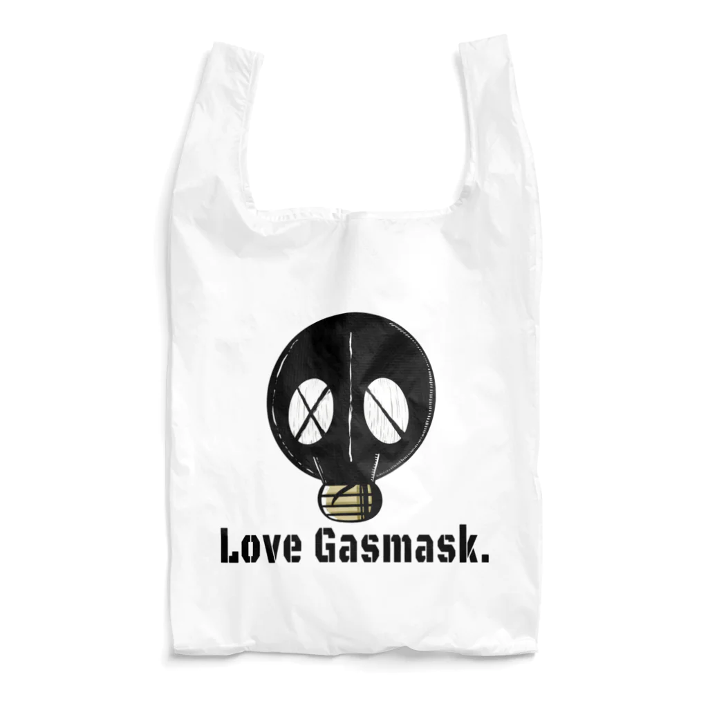 megahoyのLove Gasmask. エコバッグ