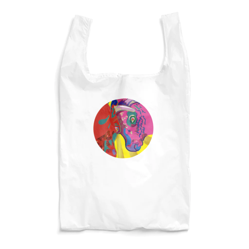 3eyesのZODIAC ox（丑）　円 Reusable Bag