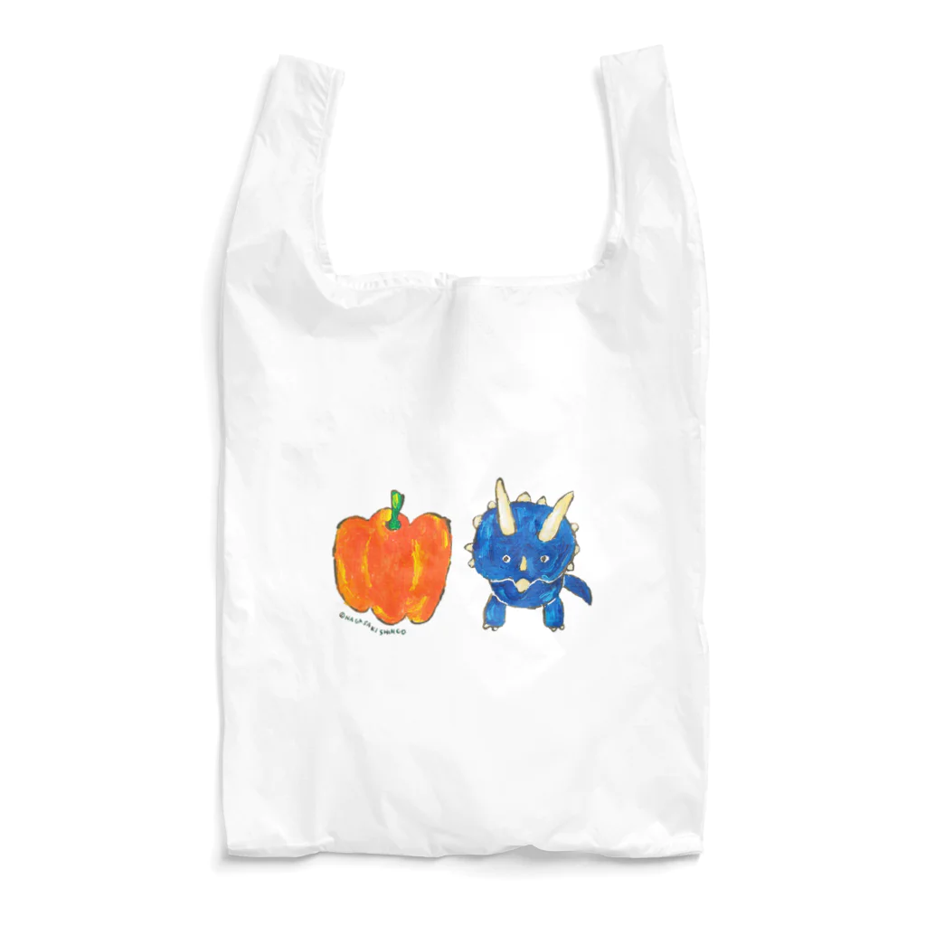 長崎真悟のパプリカと恐竜 Reusable Bag