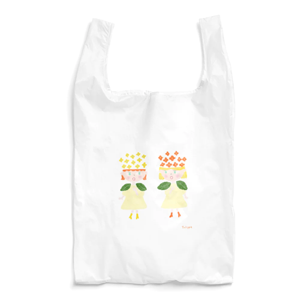 Tulippaの「あっ！」とおどろくレモンちゃん Reusable Bag